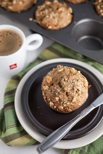 Jumbo Banana Nut Muffins The Rustic Foodie®