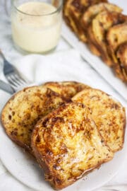 Eggnog French Toast Recipe | The Rustic Foodie®