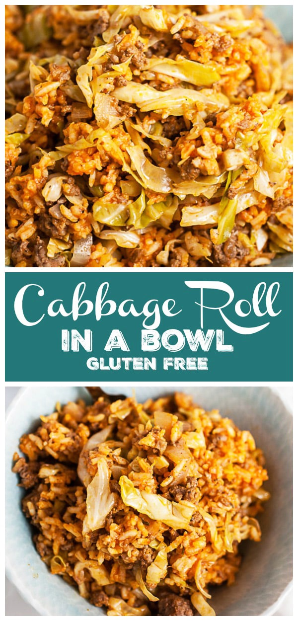 Cabbage Roll In A Bowl | The Rustic Foodie®