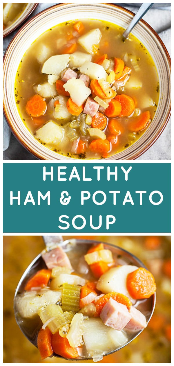 Ham And Potato Soup Without Milk The Rustic Foodie® 