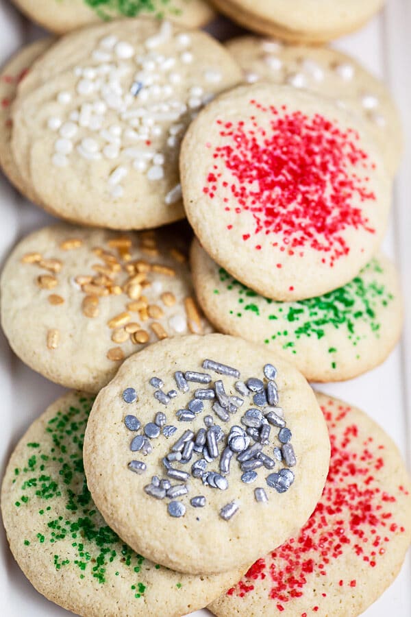 Crispy Sugar Cookies Recipe | The Rustic Foodie®