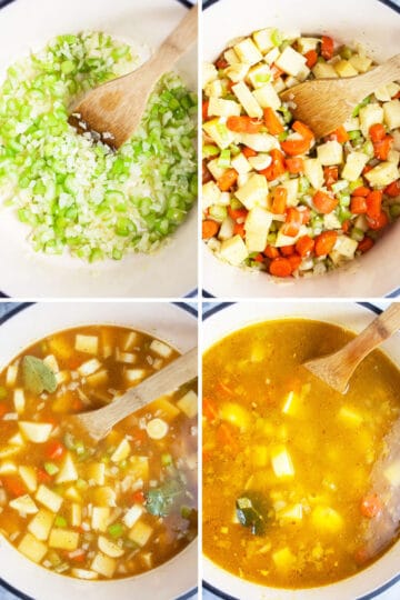 Root Vegetable Soup Recipe | The Rustic Foodie®