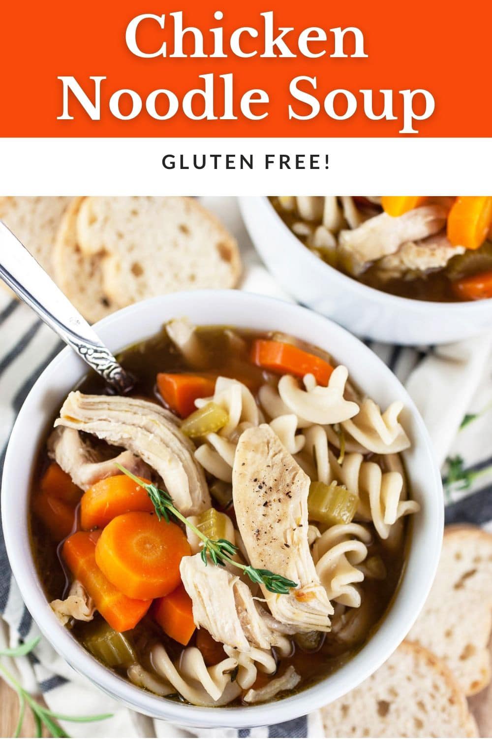 Dutch Oven Chicken Noodle Soup | The Rustic Foodie®