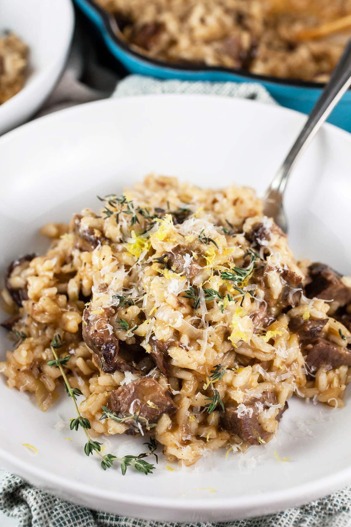 Beef Short Rib Risotto | The Rustic Foodie®