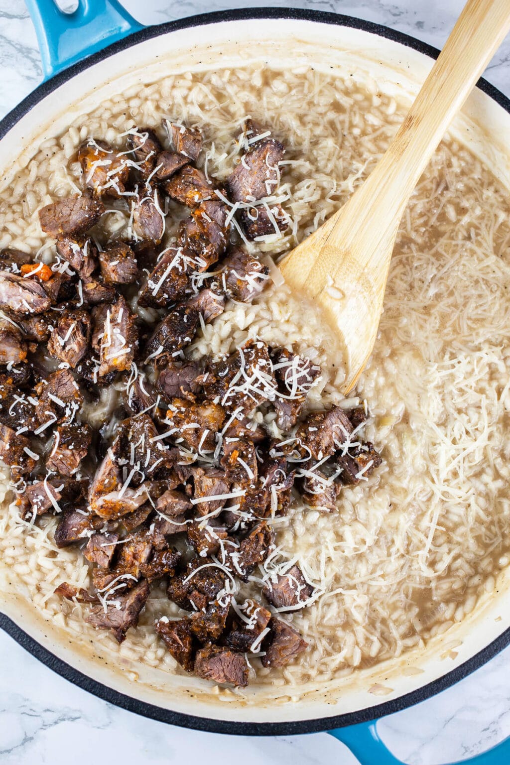 Beef Short Rib Risotto | The Rustic Foodie®