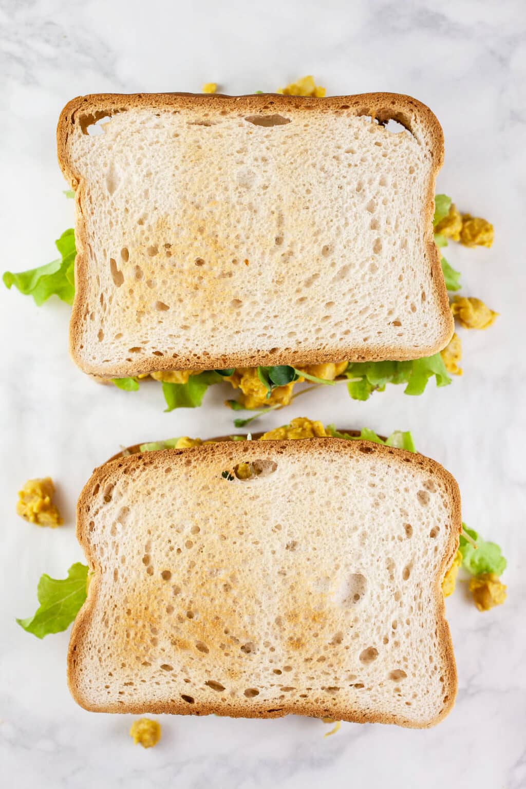 Curried Chickpea Salad Sandwich The Rustic Foodie®