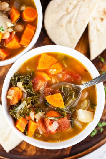 Harvest Vegetable Soup | The Rustic Foodie®