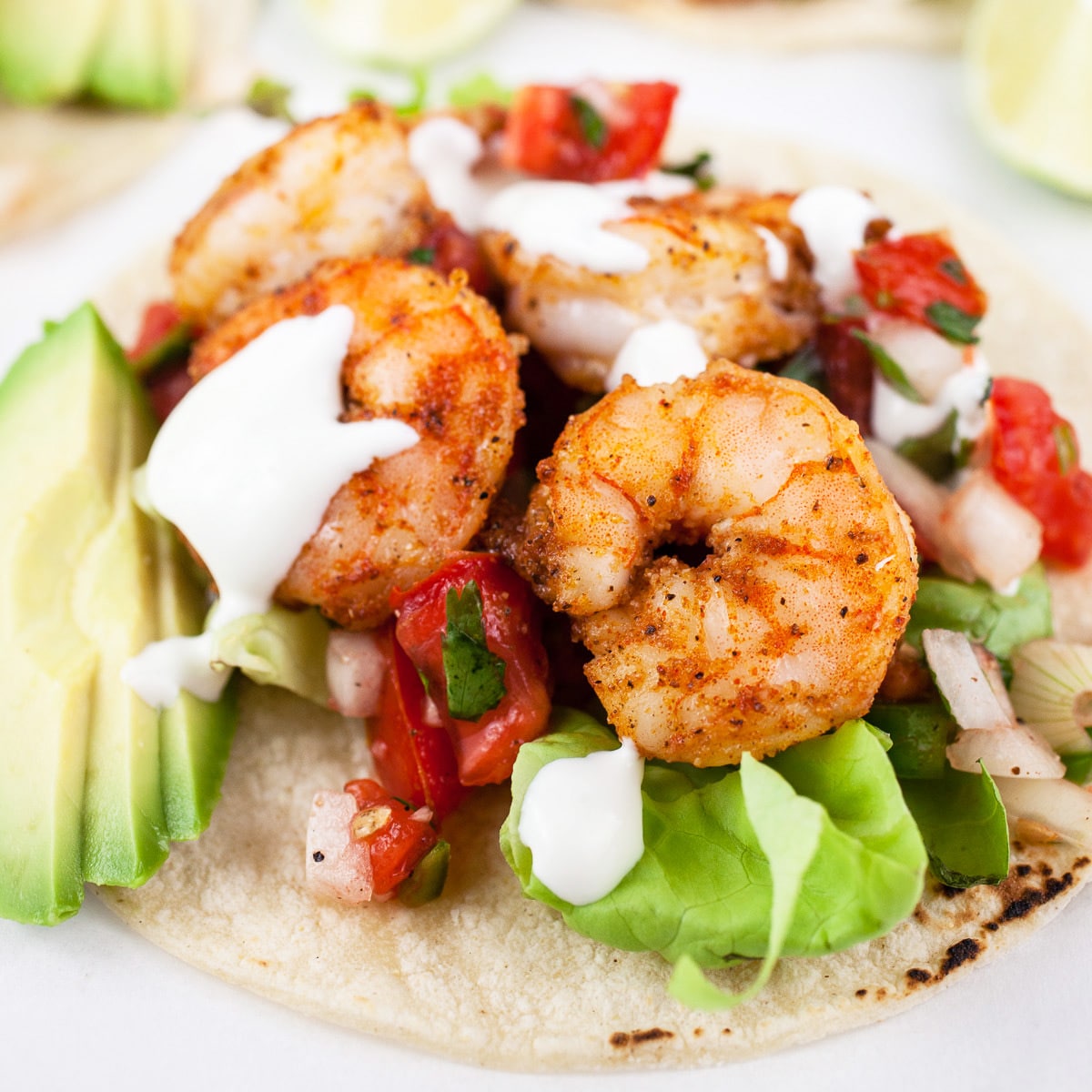 Sheet Pan Shrimp Tacos with Pico de Gallo