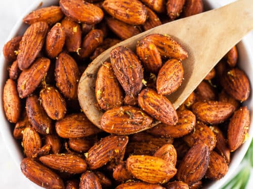 Easy Toasted Almonds Recipe - She Wears Many Hats